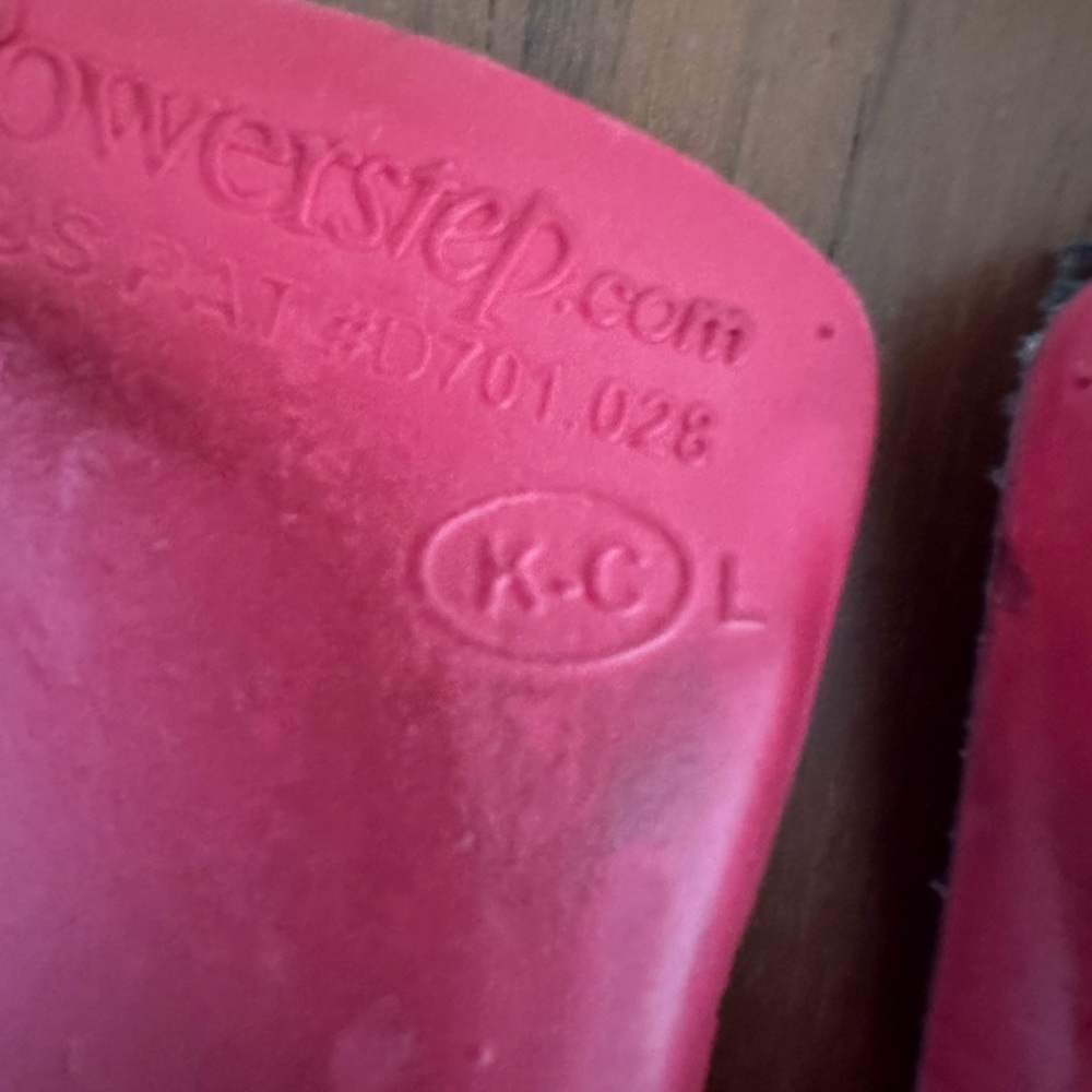 Red Powerstep Insoles - Picture 2 of 2